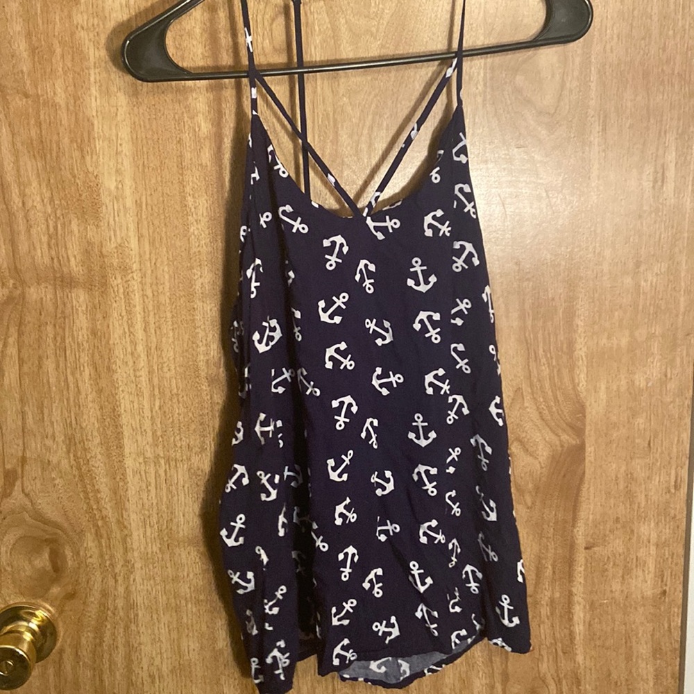 Anchors tank top